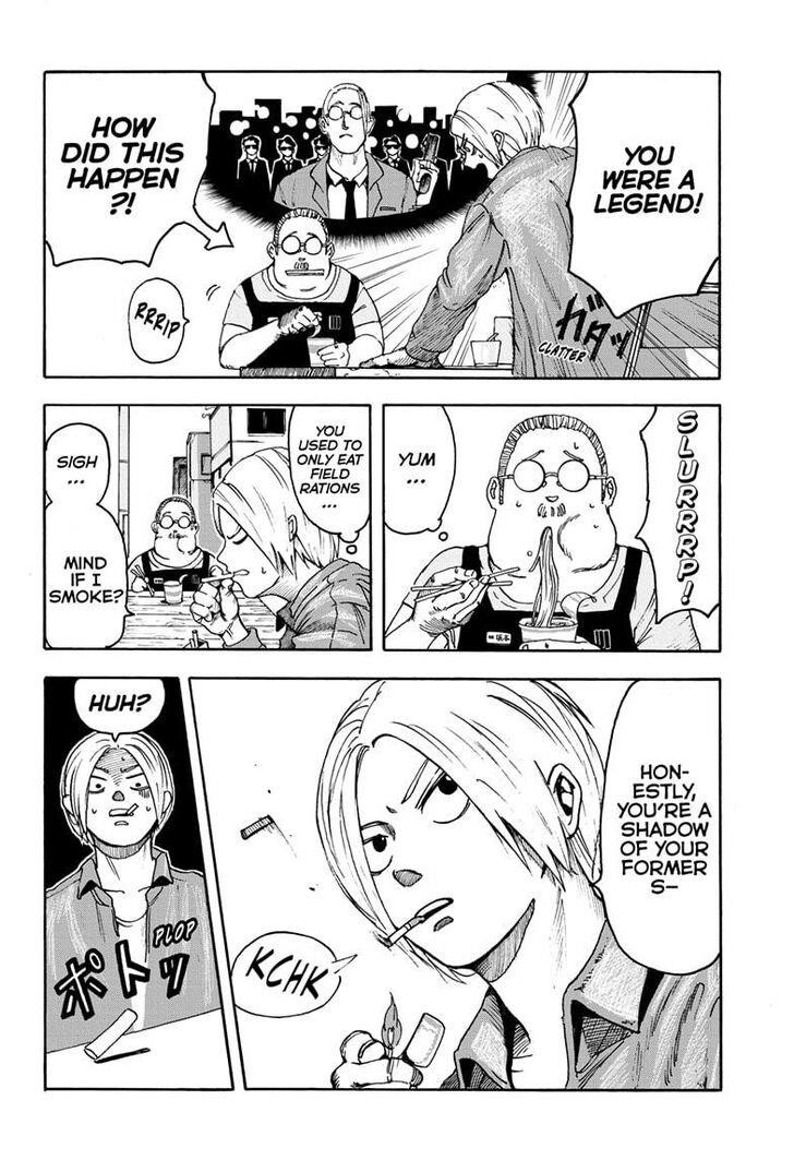 Sakamoto Days Manga Chapter 1 page 17 - The Legendary Hit Man