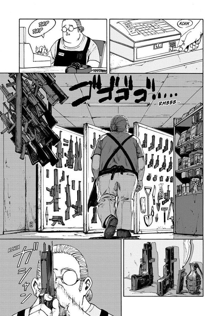 Sakamoto Days Manga Chapter 1 page 38 - The Legendary Hit Man