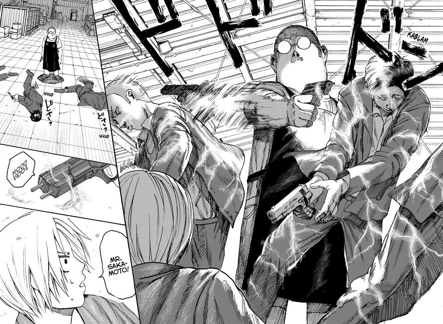 Sakamoto Days Manga Chapter 1 page 41 - The Legendary Hit Man