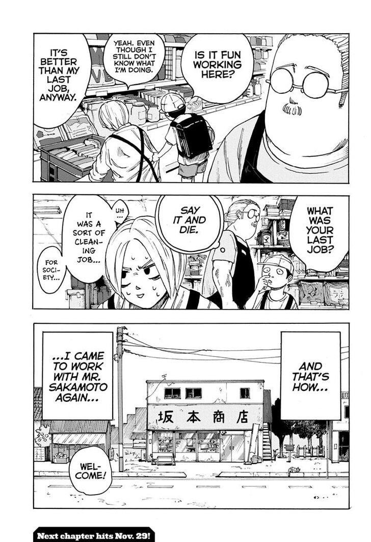 Sakamoto Days Manga Chapter 1 page 52 - The Legendary Hit Man