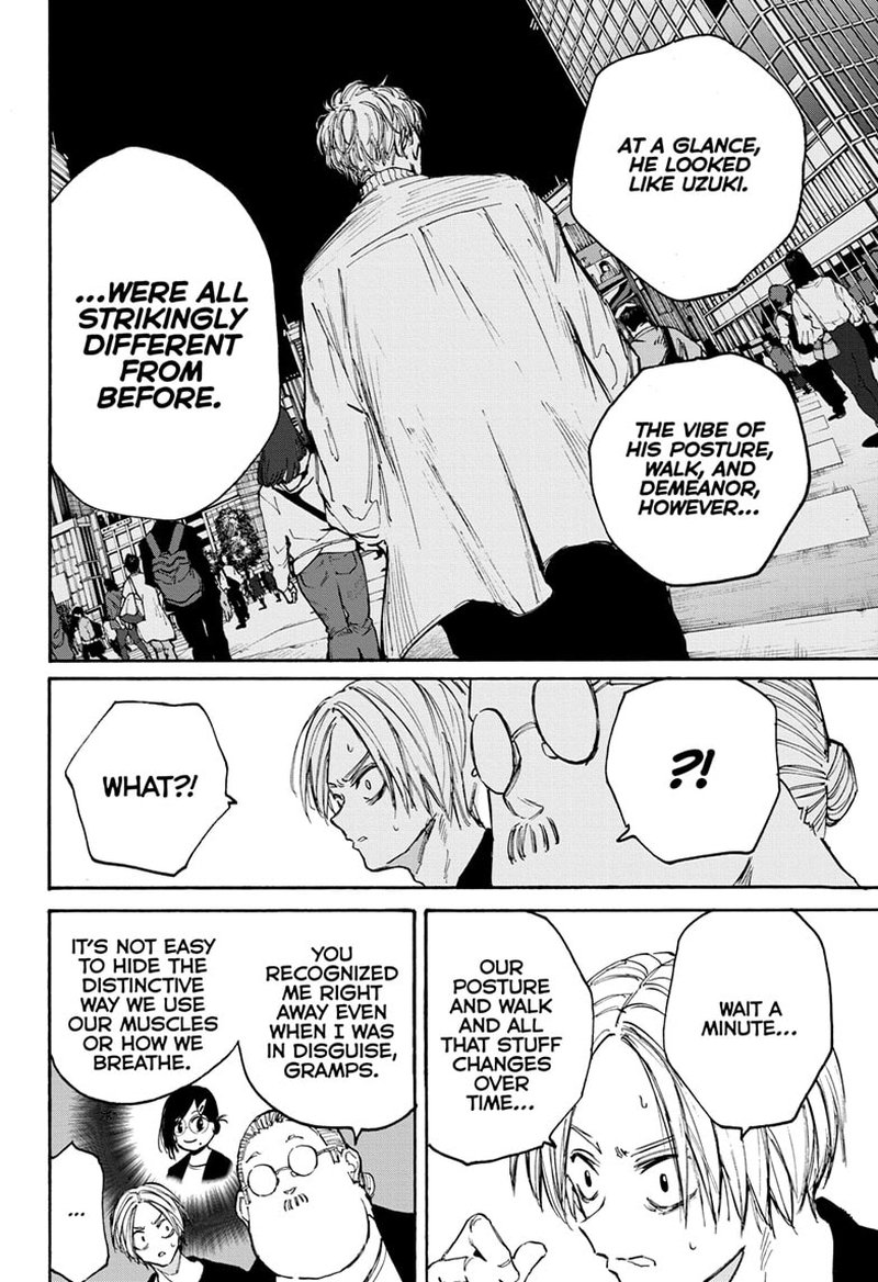 Sakamoto Days Manga Chapter 104 page 8 - Strange Feeling