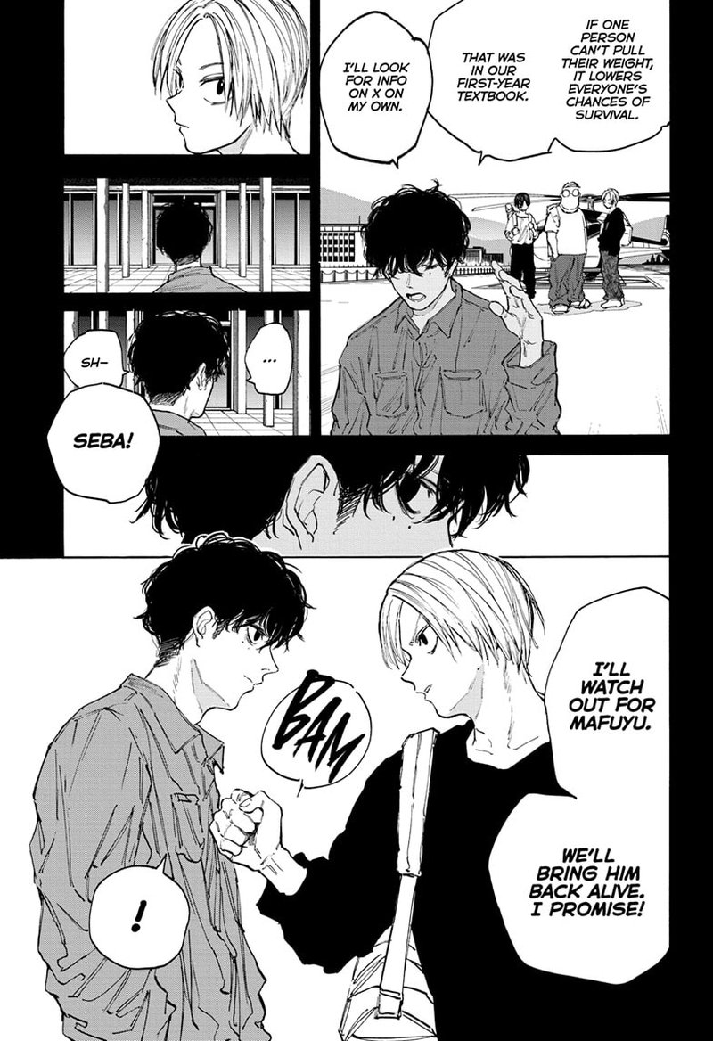 Sakamoto Days Manga Chapter 105 page 11 - Each One's Goal