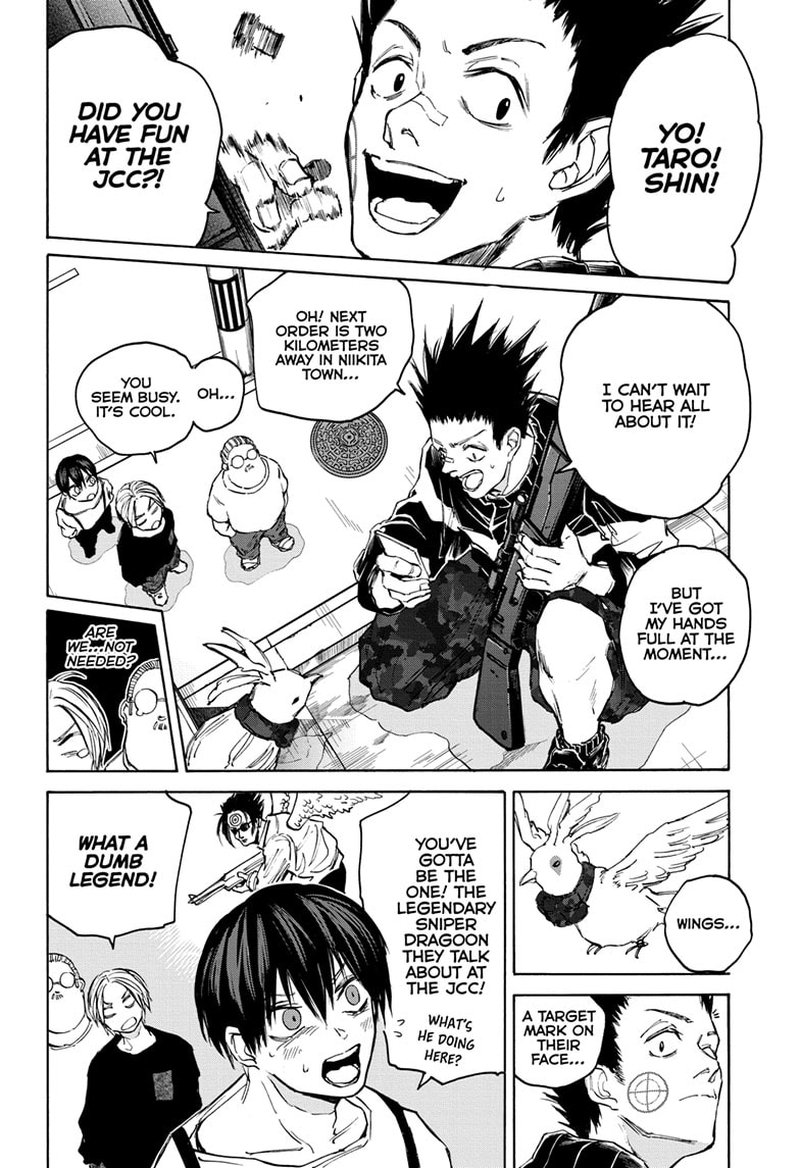 Sakamoto Days Manga Chapter 105 page 16 - Each One's Goal