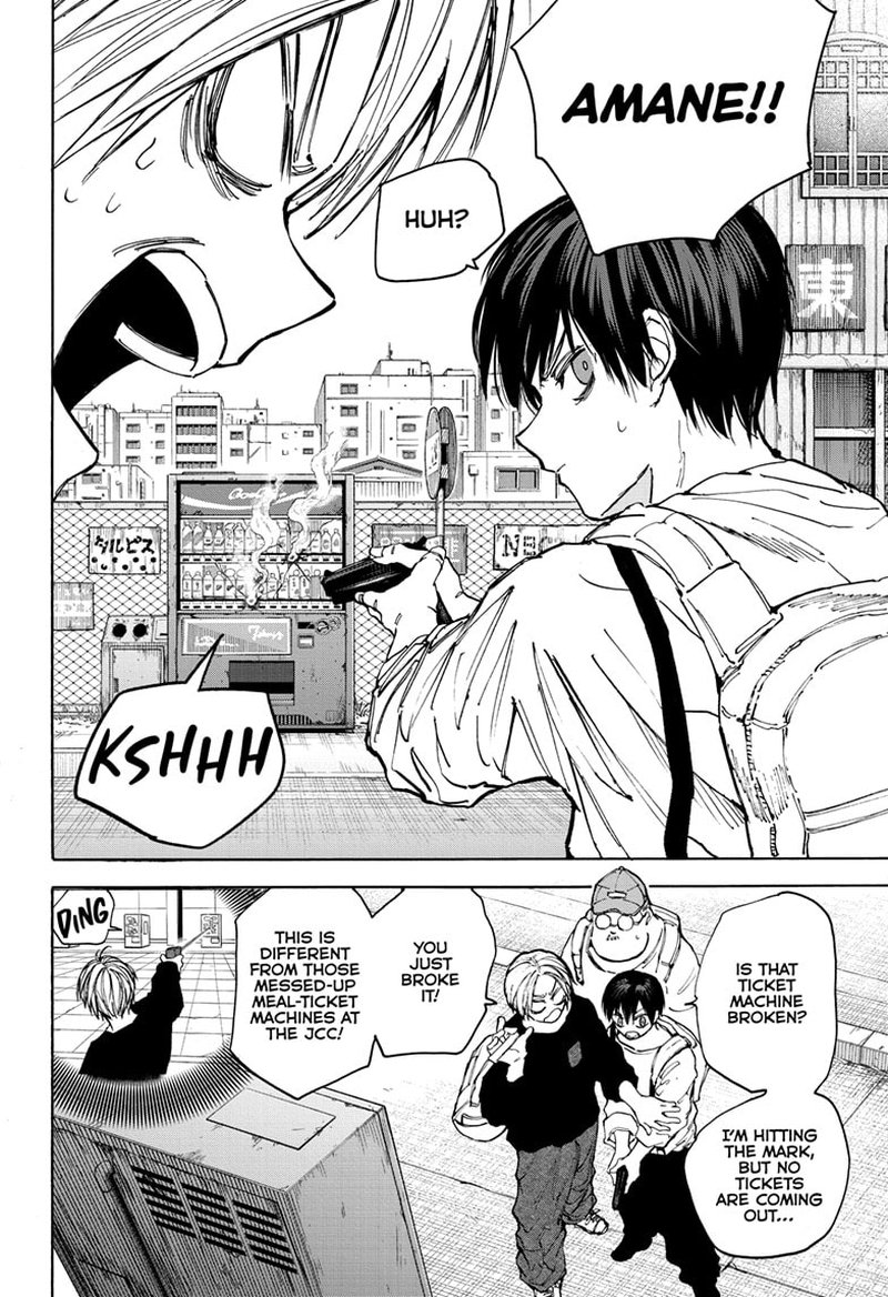 Sakamoto Days Manga Chapter 105 page 4 - Each One's Goal