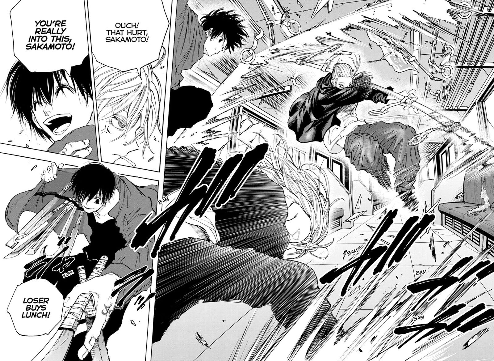 Sakamoto Days Manga Chapter 107 page 10 - Reminiscence