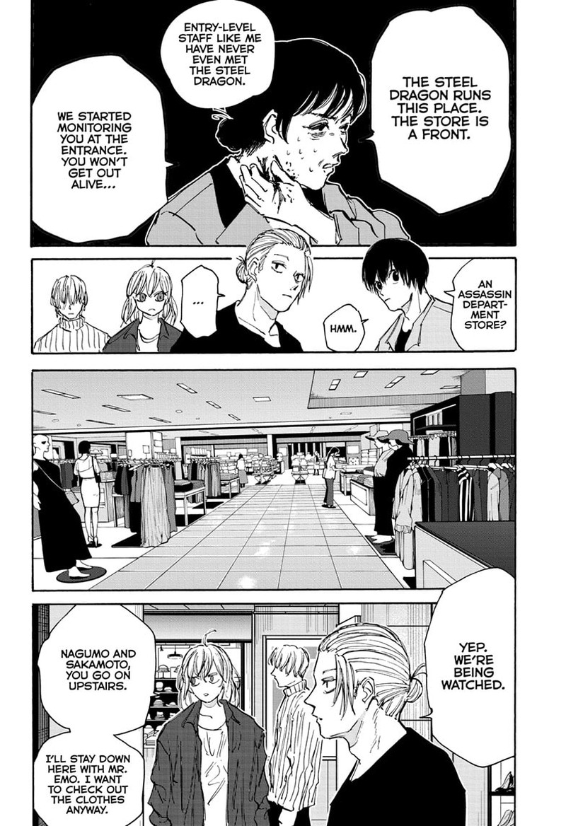 Sakamoto Days Manga Chapter 108 page 10 - Assassin Department Store
