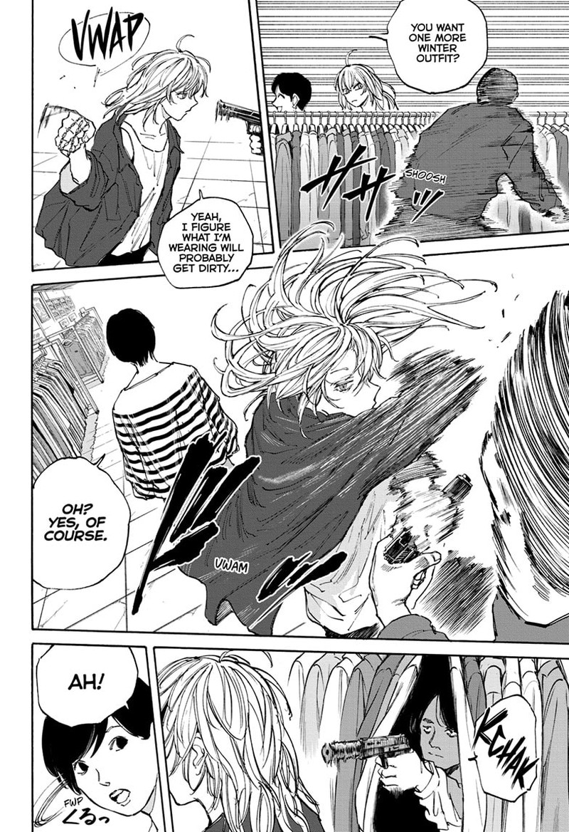 Sakamoto Days Manga Chapter 108 page 14 - Assassin Department Store