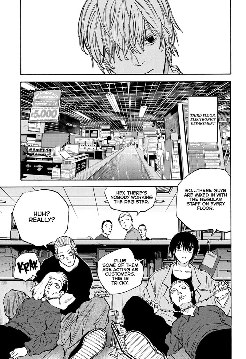 Sakamoto Days Manga Chapter 108 page 17 - Assassin Department Store
