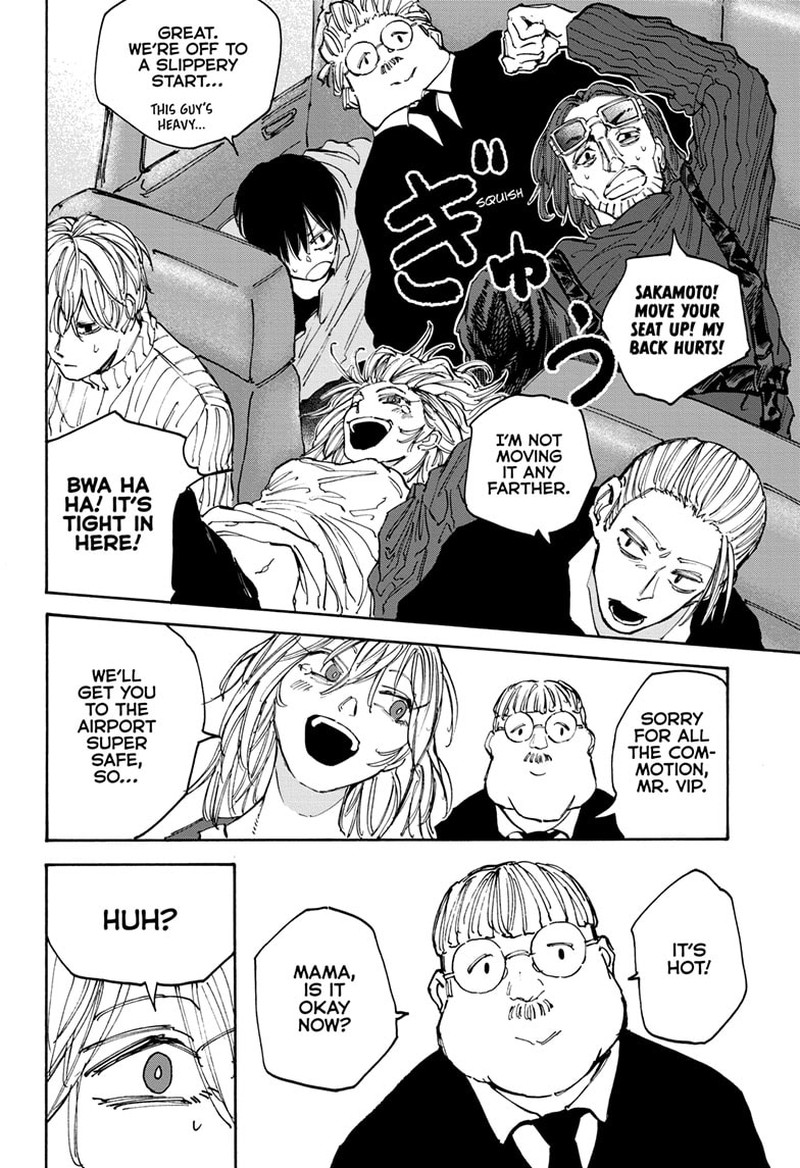 Sakamoto Days Manga Chapter 111 page 16 - Bodyguard Assignment
