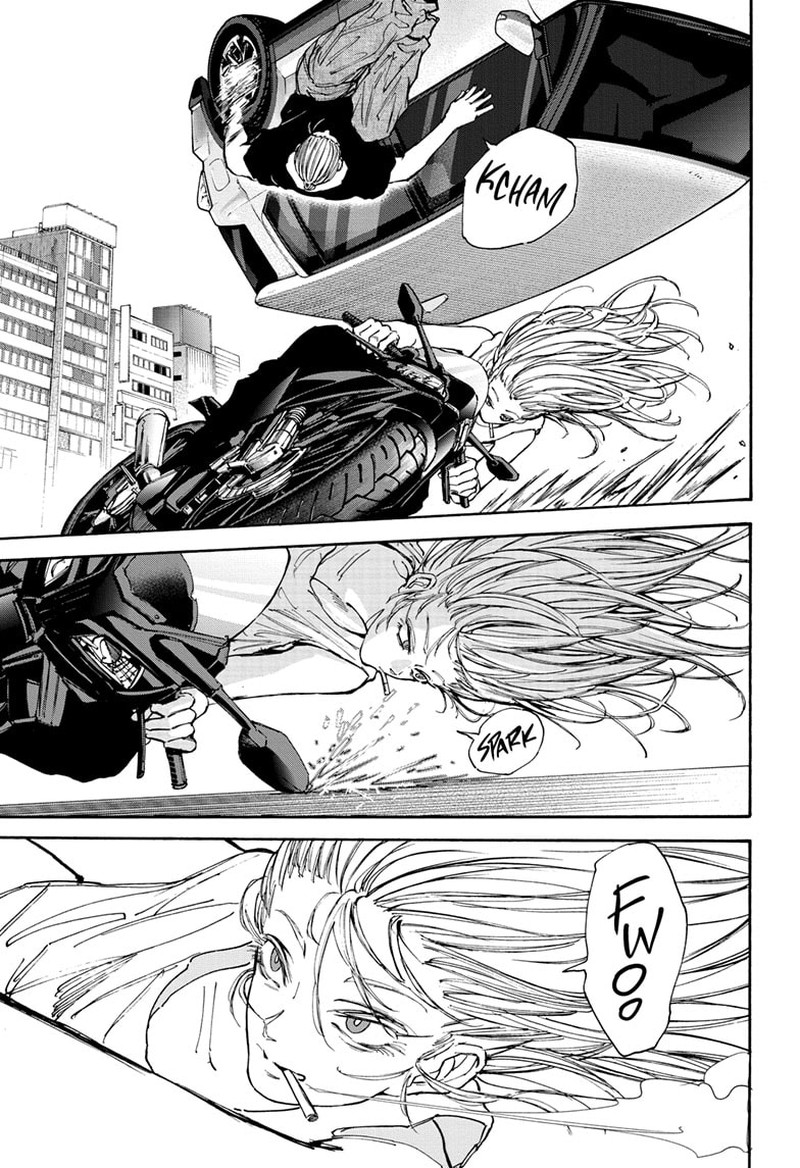 Sakamoto Days Manga Chapter 113 page 13 - Car Chase