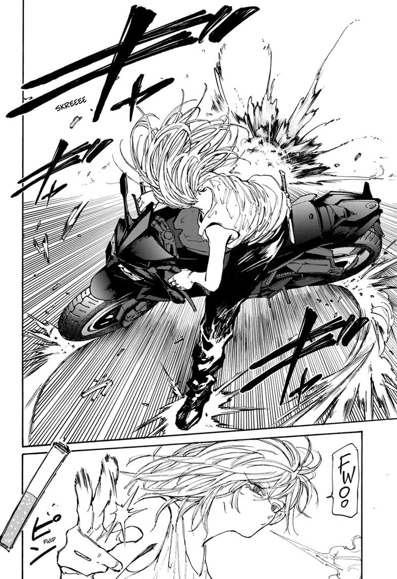 Sakamoto Days Manga Chapter 113 page 17 - Car Chase