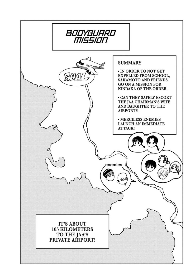 Sakamoto Days Manga Chapter 113 page 2 - Car Chase