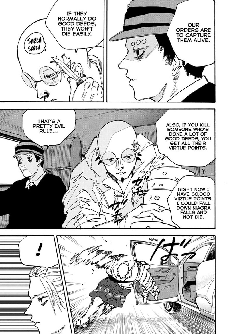 Sakamoto Days Manga Chapter 113 page 4 - Car Chase