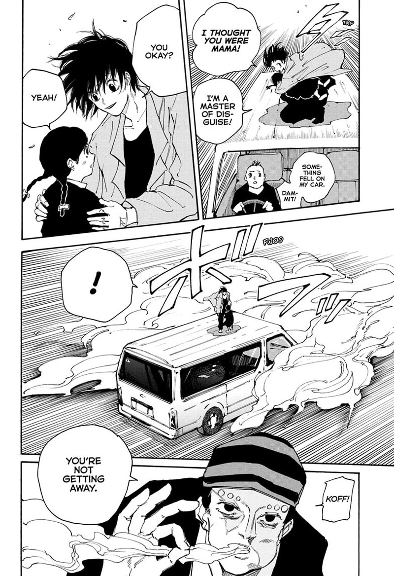 Sakamoto Days Manga Chapter 113 page 8 - Car Chase