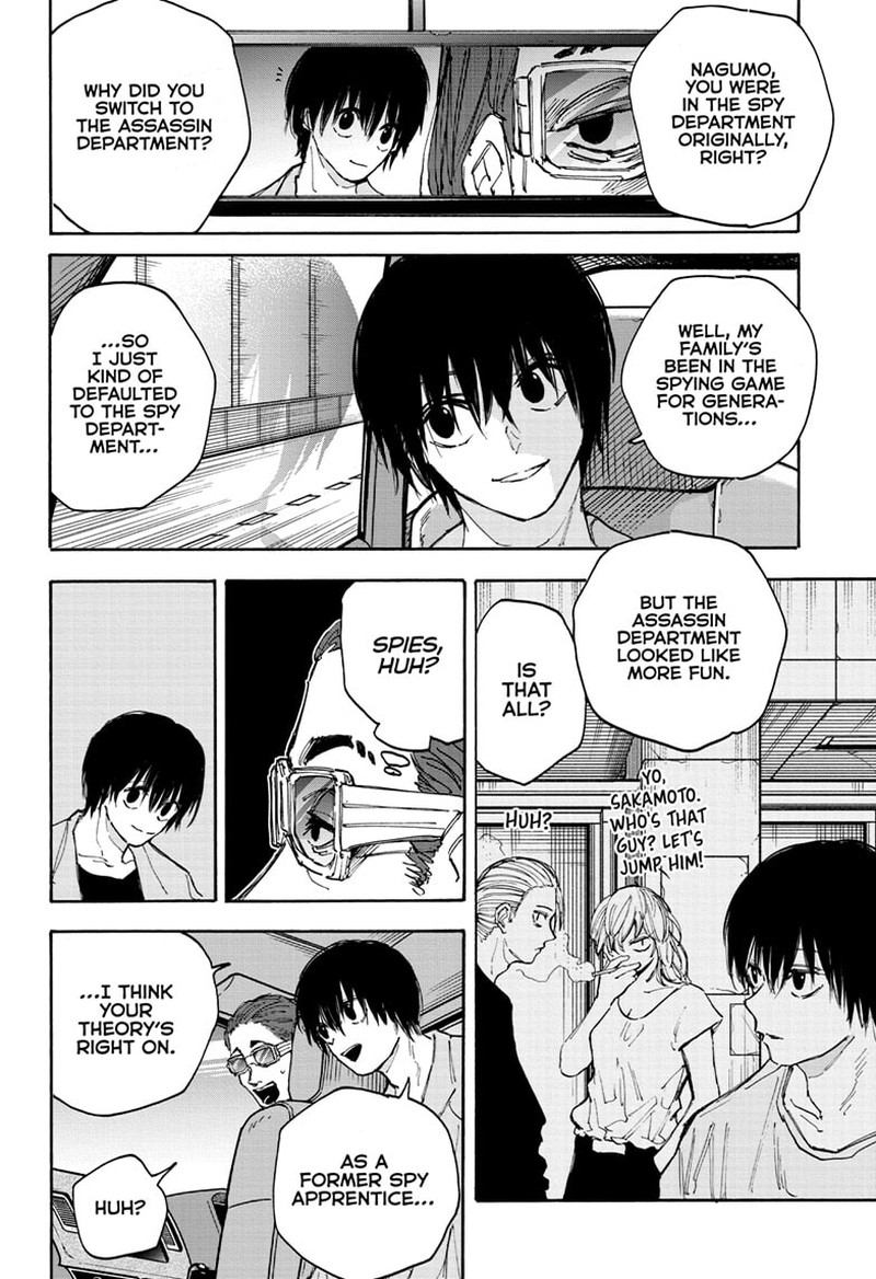 Sakamoto Days Manga Chapter 114 page 10 - Each One's Task