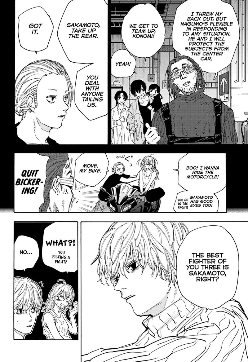 Sakamoto Days Manga Chapter 114 page 4 - Each One's Task