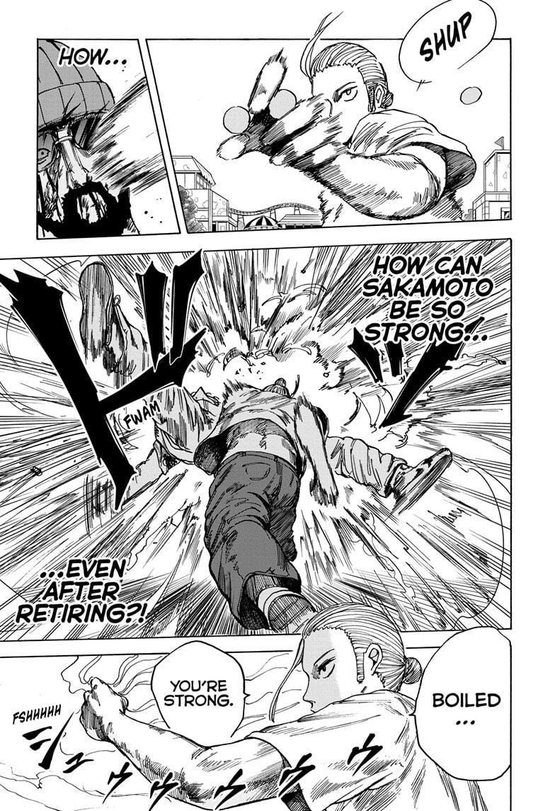 Sakamoto Days Manga Chapter 12 page 15 - Source of Strength