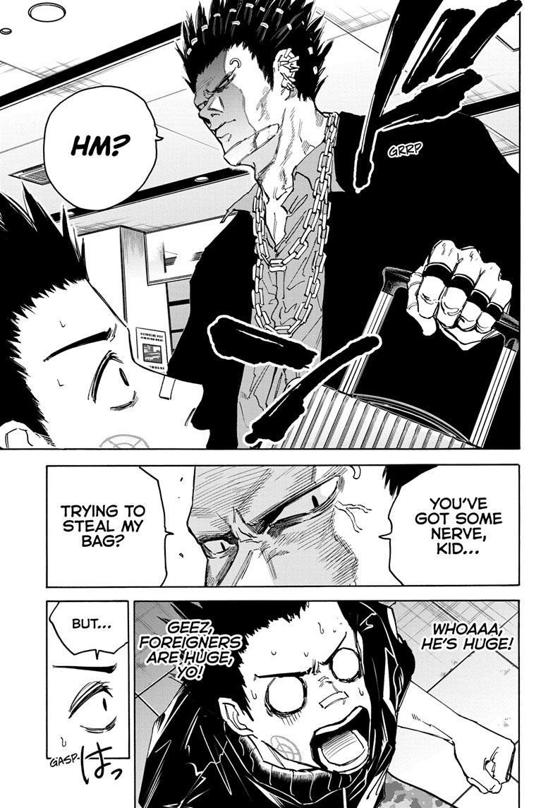 Sakamoto Days Manga Chapter 122 page 15 - Bad Feeling