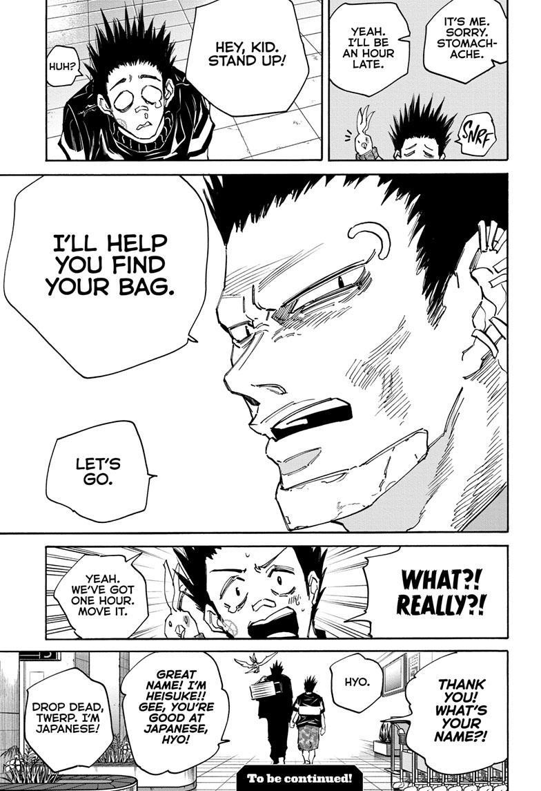 Sakamoto Days Manga Chapter 122 page 19 - Bad Feeling