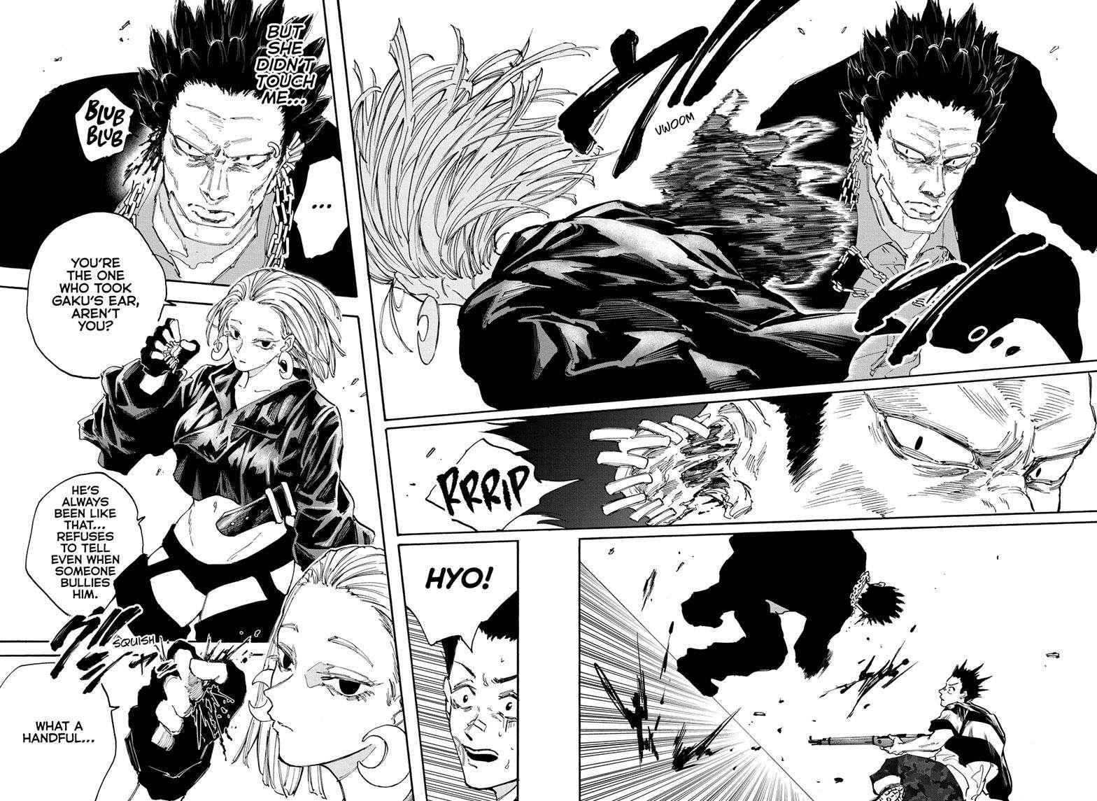 Sakamoto Days Manga Chapter 124 page 4 - Kumanomi