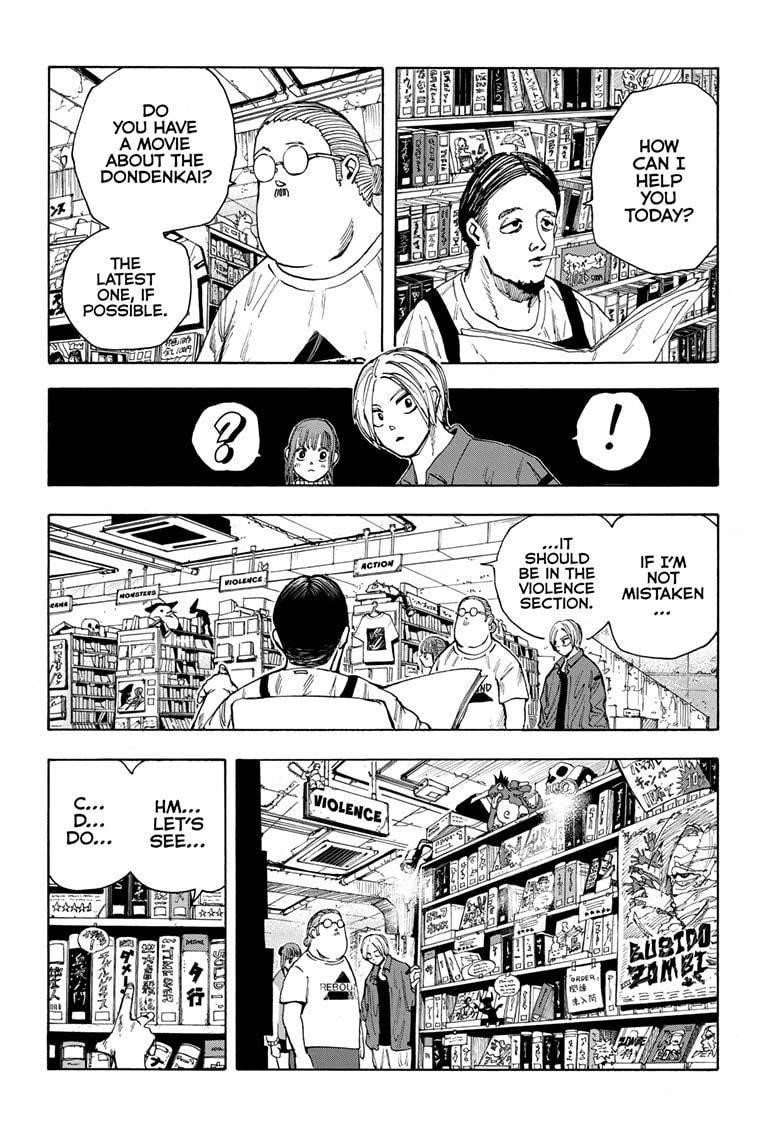 Sakamoto Days Manga Chapter 13 page 14 - Video Rental