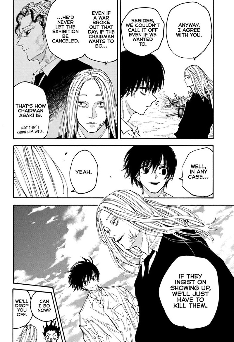 Sakamoto Days Manga Chapter 133 page 12 - Bait