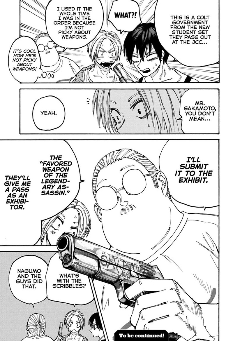 Sakamoto Days Manga Chapter 133 page 19 - Bait