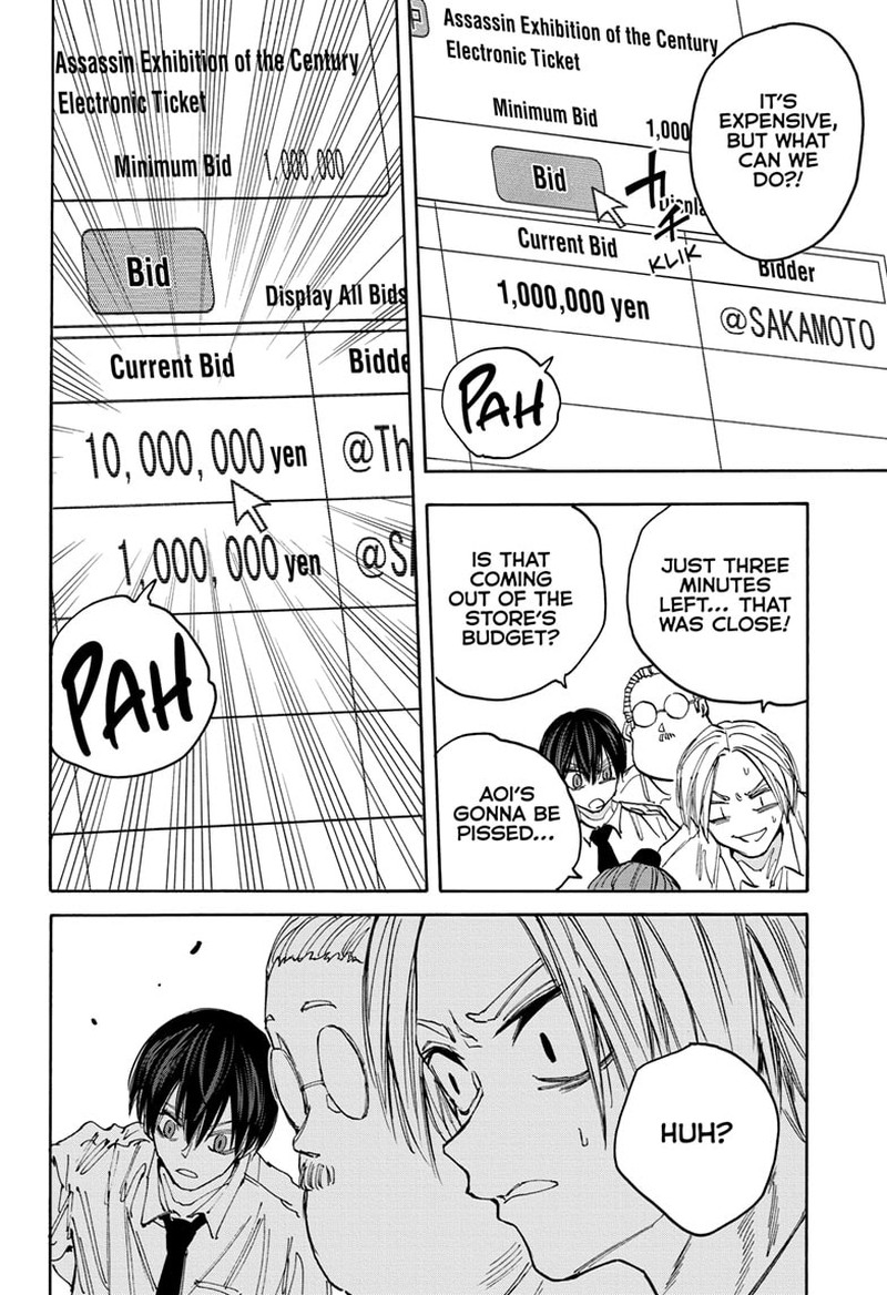 Sakamoto Days Manga Chapter 134 page 11 - The End