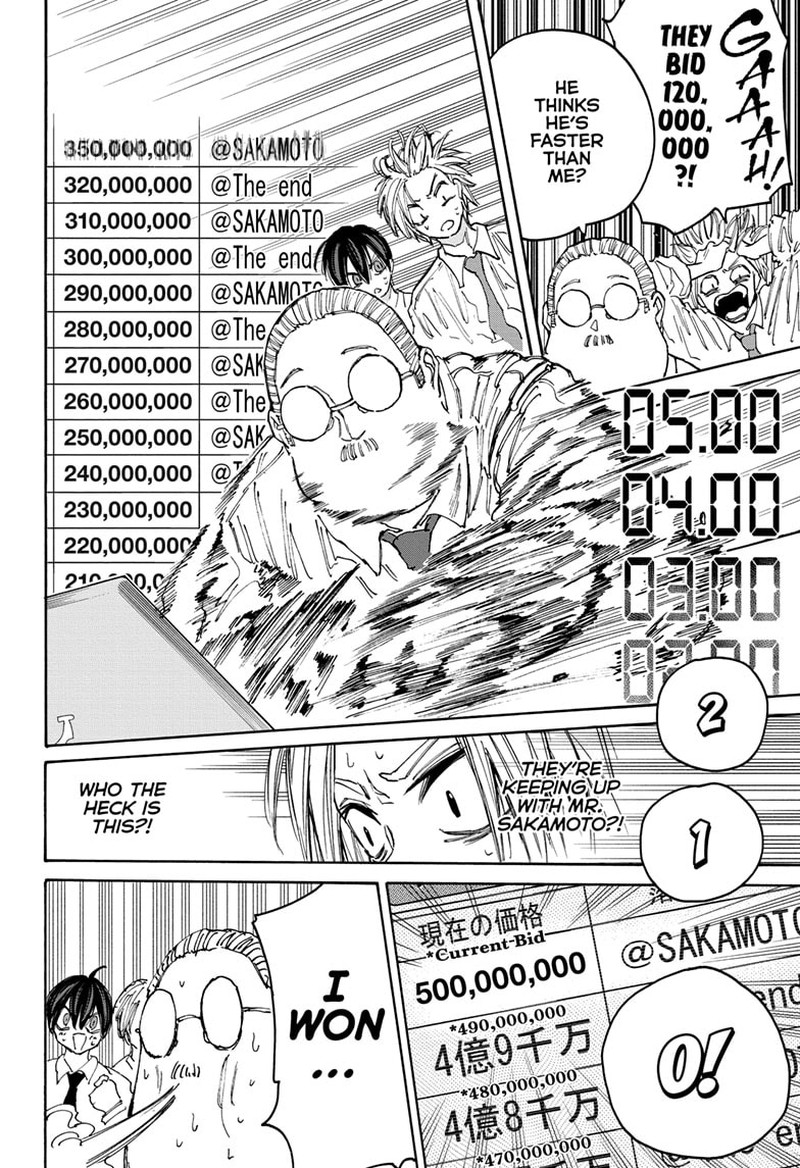 Sakamoto Days Manga Chapter 134 page 15 - The End