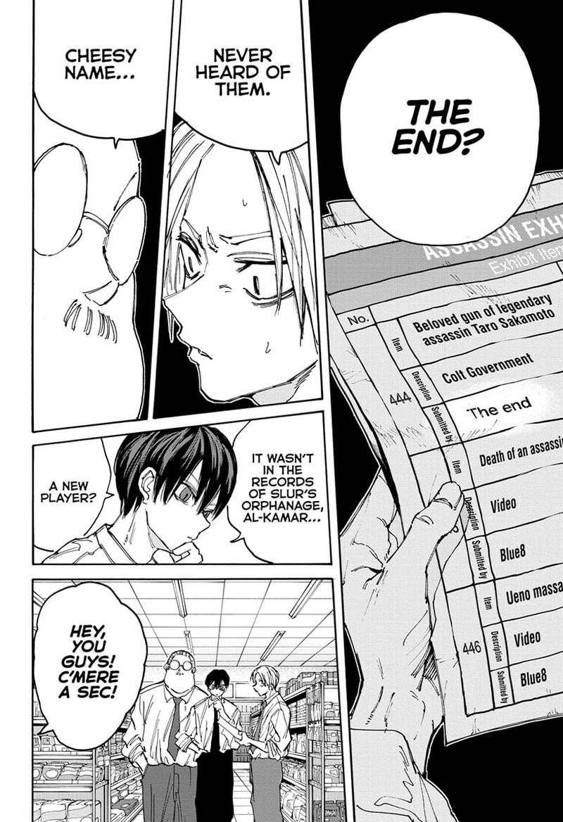 Sakamoto Days Manga Chapter 134 page 9 - The End