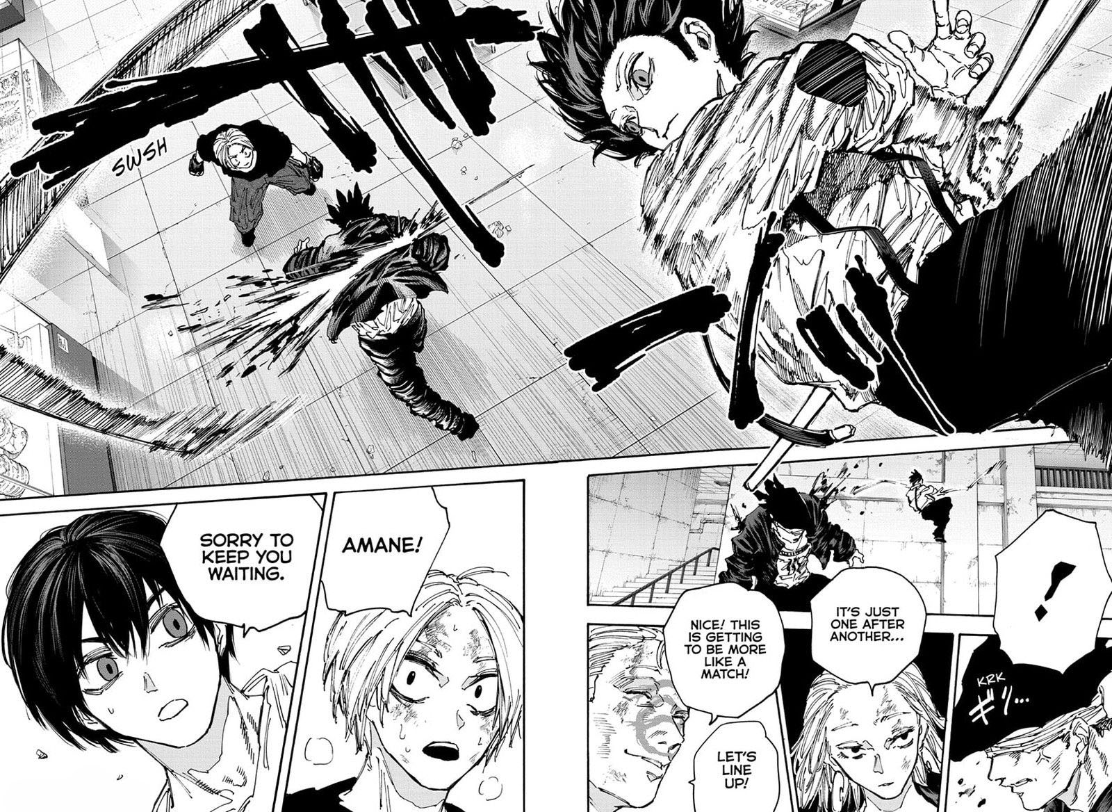 Sakamoto Days Manga Chapter 155 page 12 - Melee