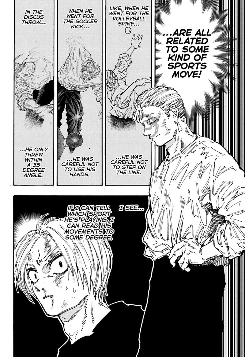 Sakamoto Days Manga Chapter 156 page 13 - Sportsman