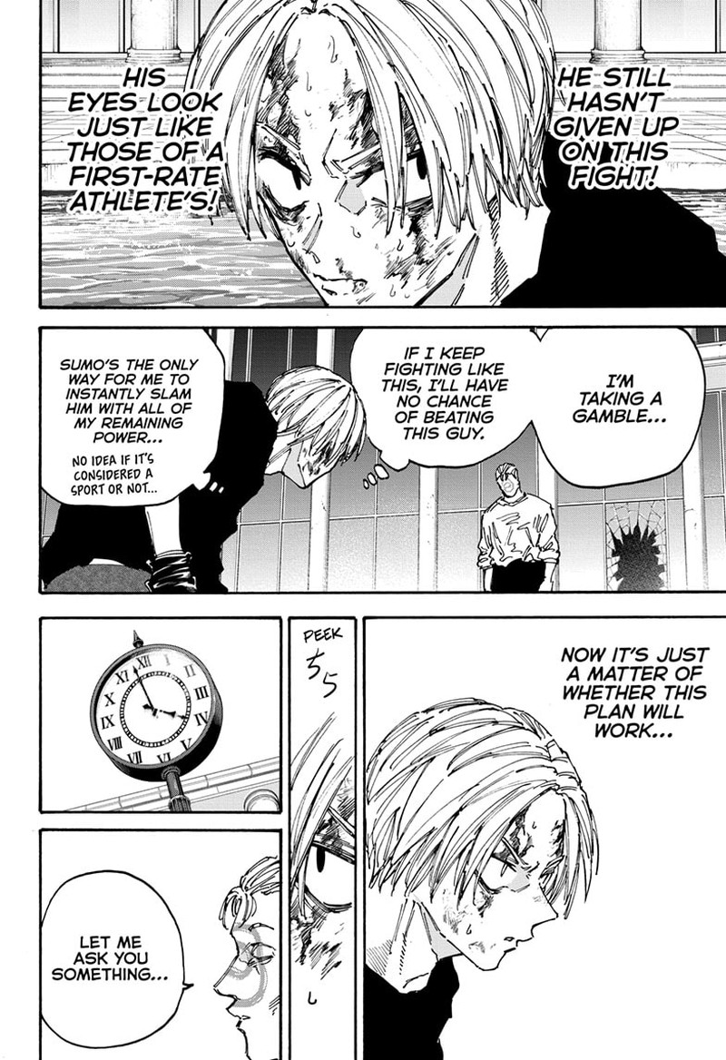 Sakamoto Days Manga Chapter 158 page 2 - Super Sumo