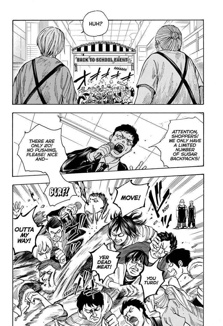 Sakamoto Days Manga Chapter 16 page 4 - Department Store War