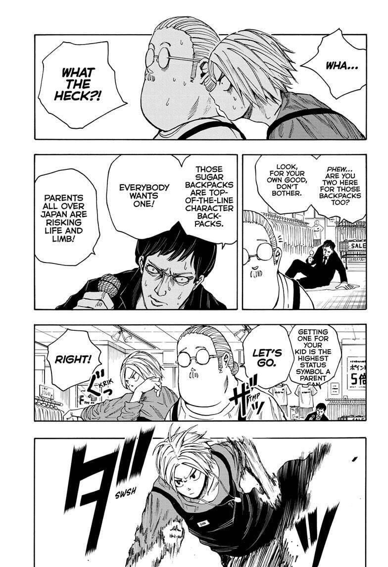 Sakamoto Days Manga Chapter 16 page 5 - Department Store War