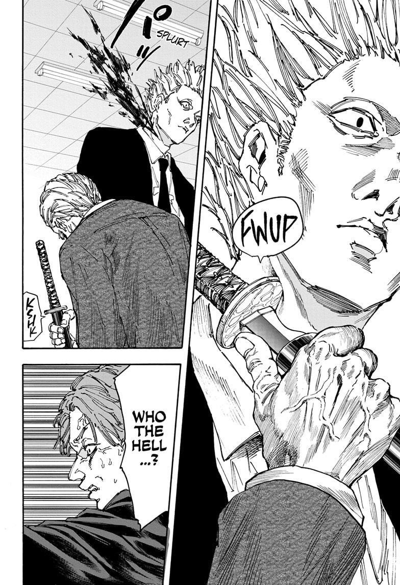 Sakamoto Days Manga Chapter 163 page 8 - Misfortune