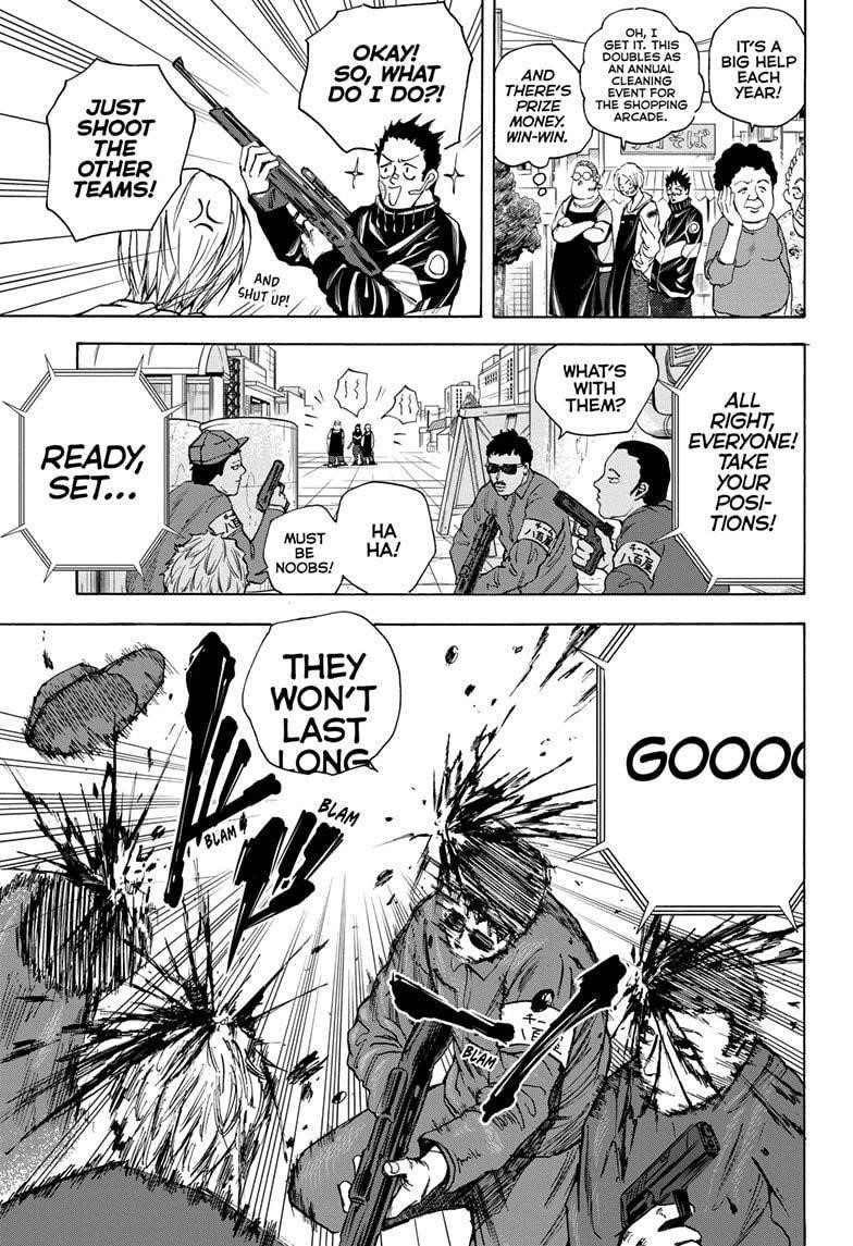 Sakamoto Days Manga Chapter 17 page 11 - Heisuke Mashimo