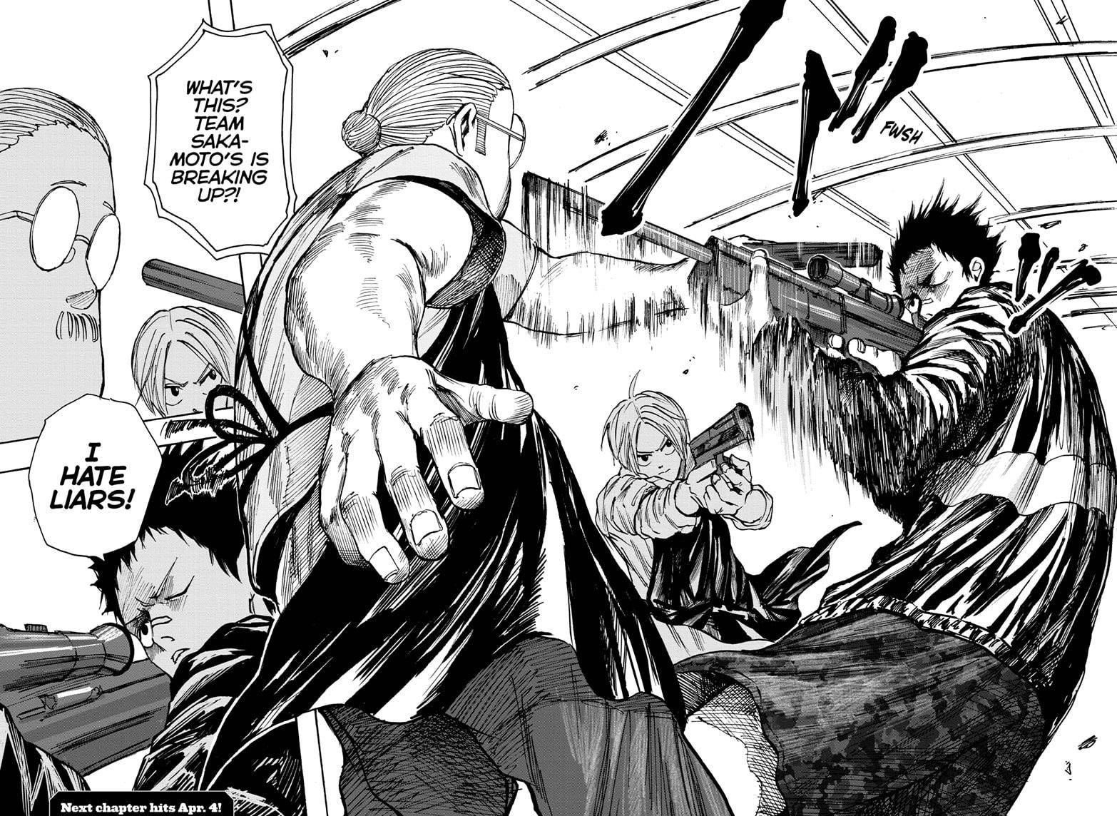 Sakamoto Days Manga Chapter 17 page 18 - Heisuke Mashimo