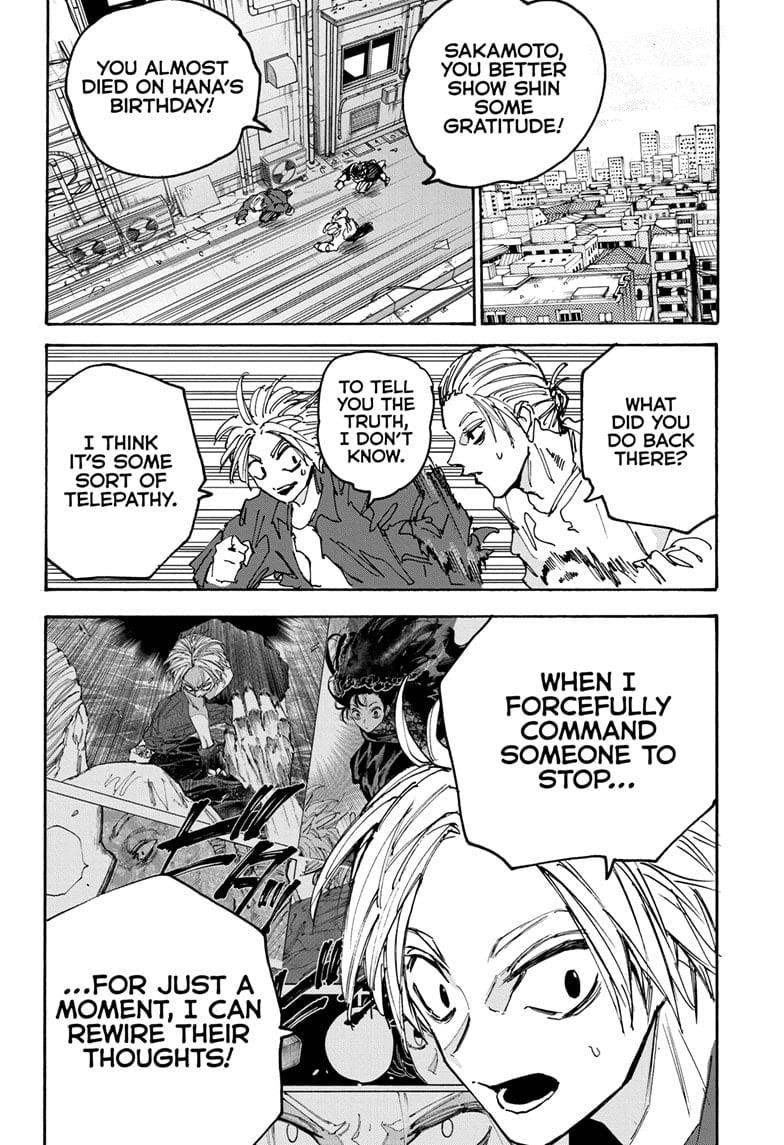 Sakamoto Days Manga Chapter 170 page 16 - Cake