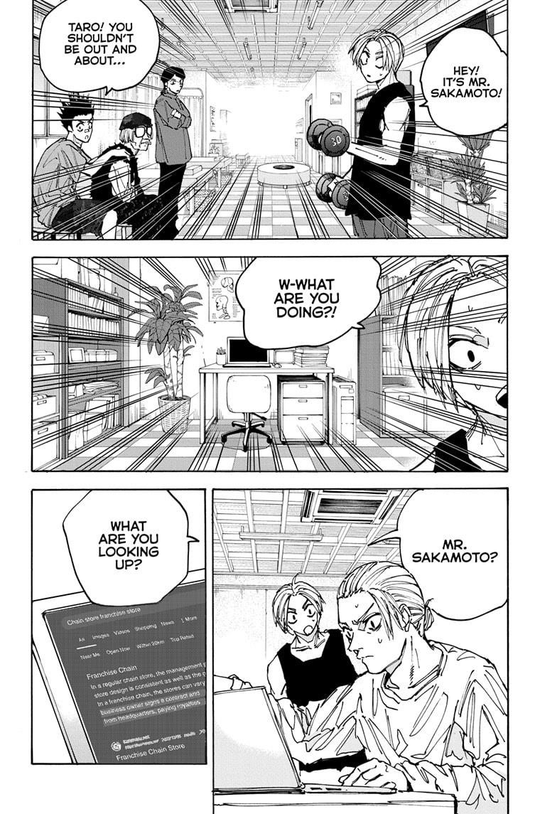 Sakamoto Days Manga Chapter 171 page 14 - Belonging