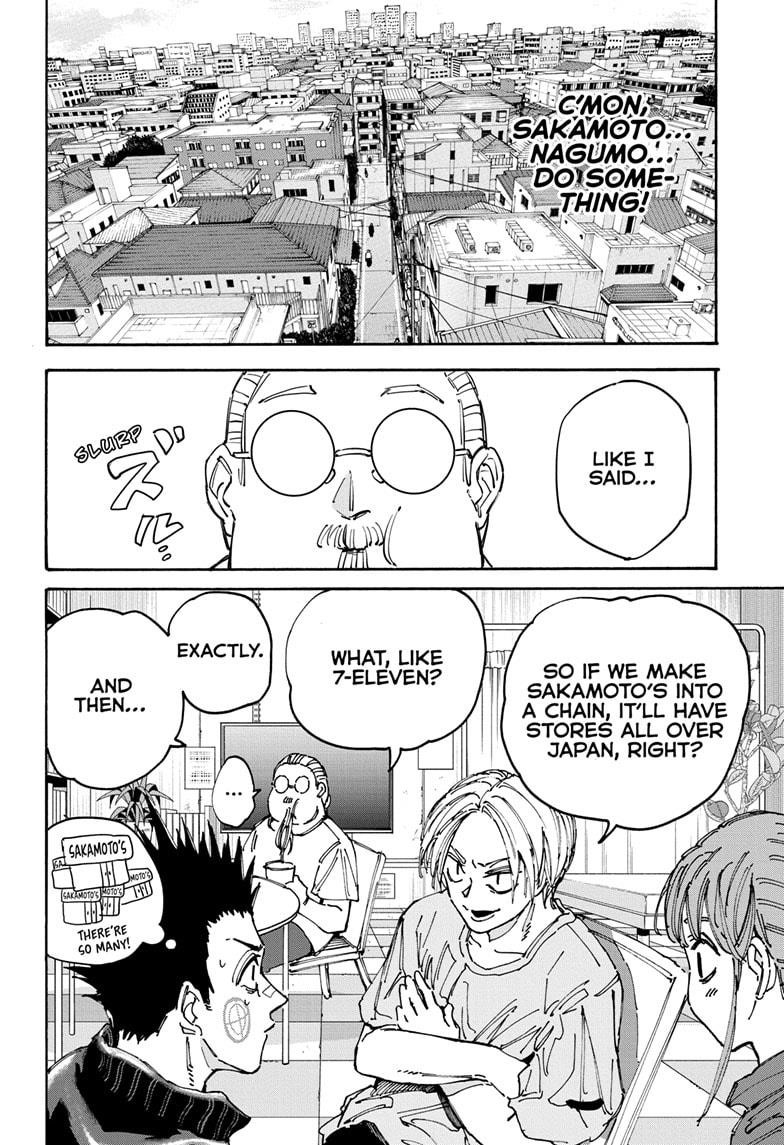 Sakamoto Days Manga Chapter 176 page 4 - Awaken
