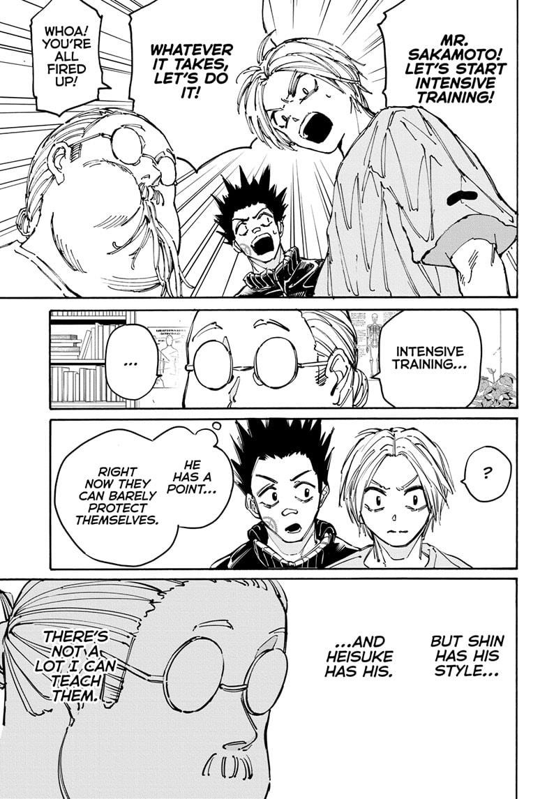 Sakamoto Days Manga Chapter 176 page 7 - Awaken