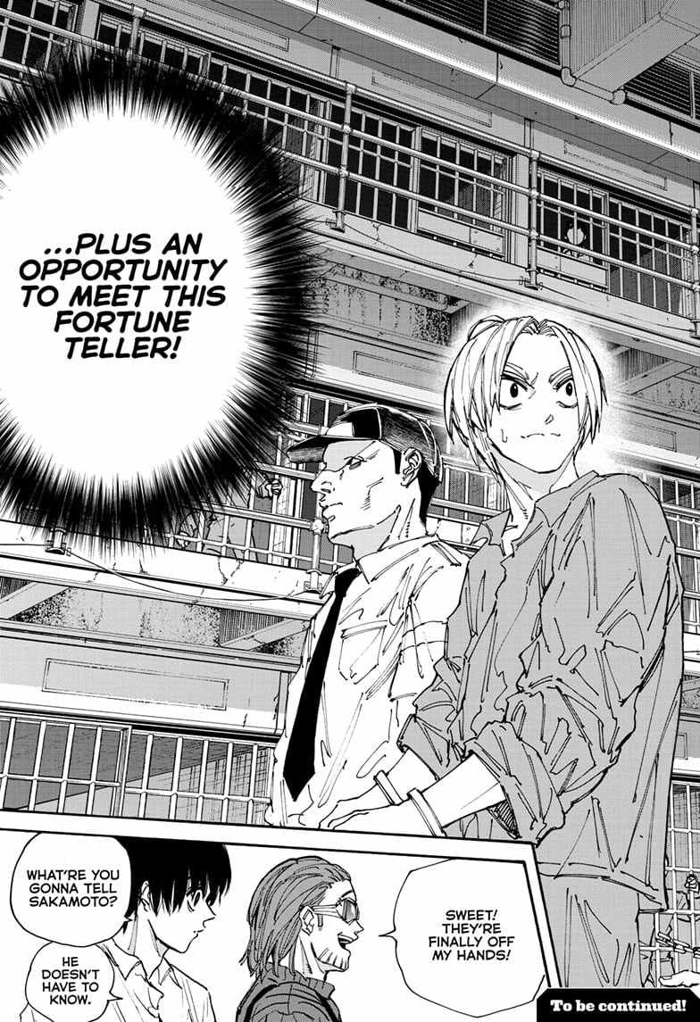 Sakamoto Days Manga Chapter 180 page 19 - I Know Someone