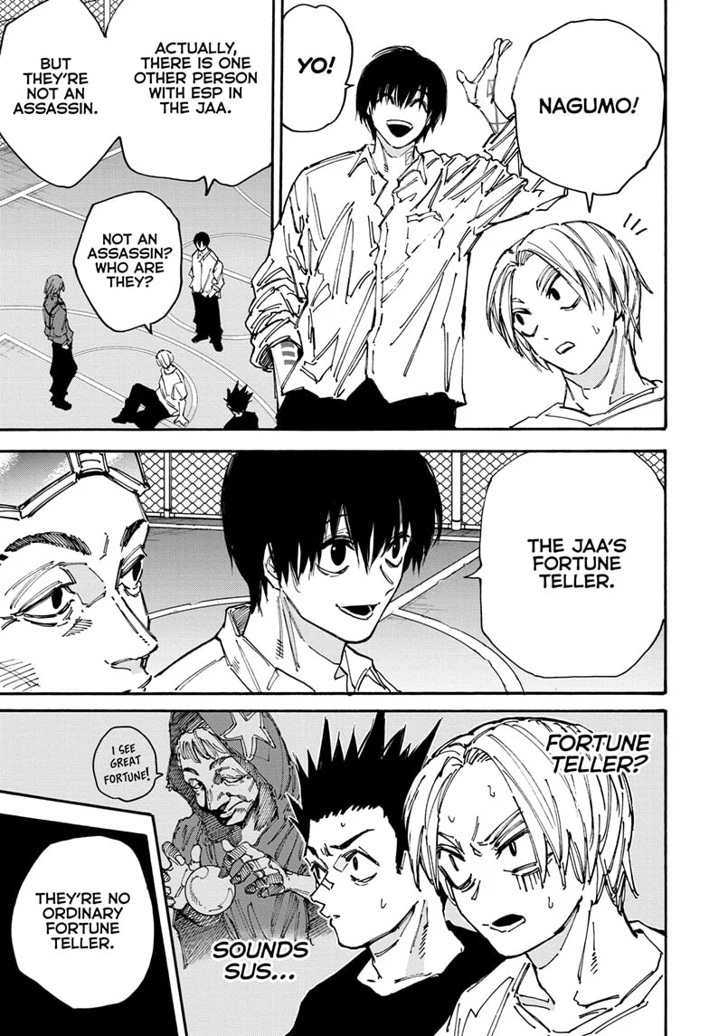 Sakamoto Days Manga Chapter 180 page 9 - I Know Someone