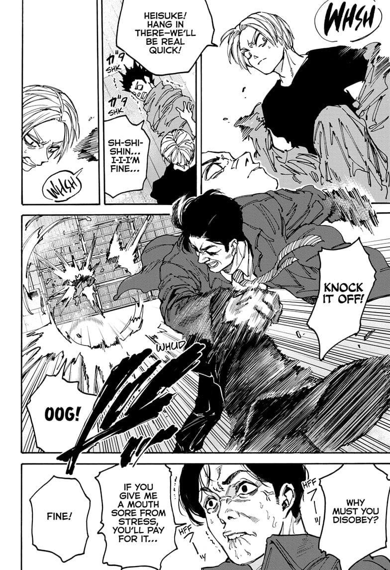 Sakamoto Days Manga Chapter 183 page 10 - Jo Shackles