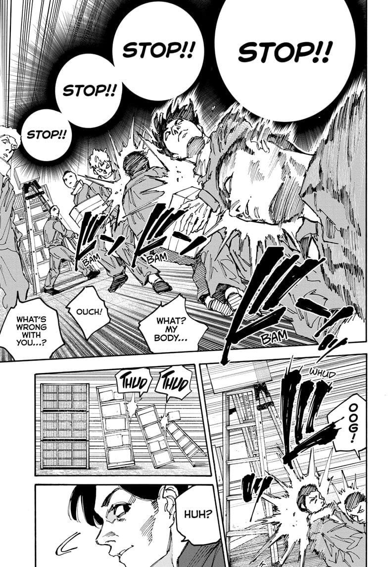 Sakamoto Days Manga Chapter 183 page 13 - Jo Shackles