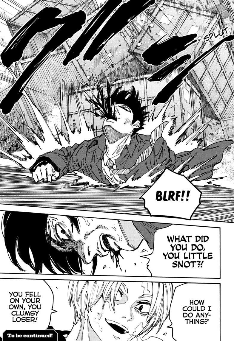 Sakamoto Days Manga Chapter 183 page 15 - Jo Shackles