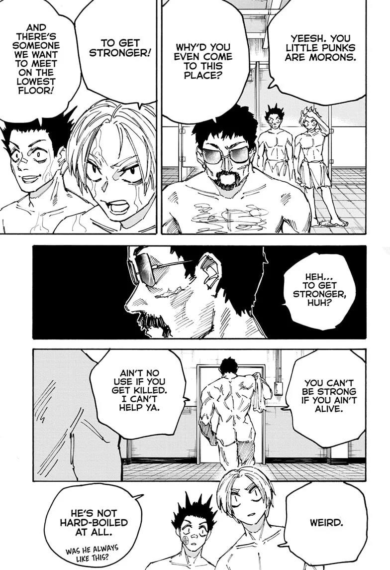 Sakamoto Days Manga Chapter 183 page 3 - Jo Shackles