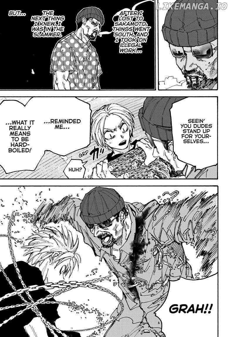 Sakamoto Days Manga Chapter 184 page 11 - Told Ya