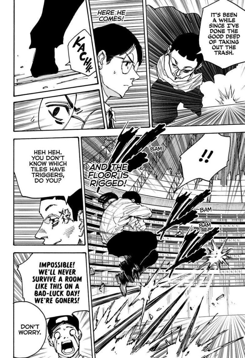 Sakamoto Days Manga Chapter 186 page 11 - Today's Fortune